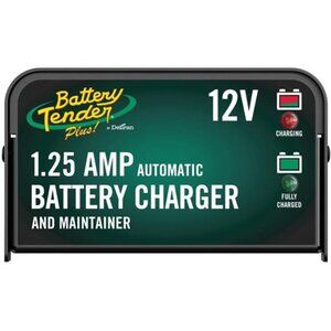 Battery Tender Plus 12V 1.25 AMP Car & Motorcycle Battery Charger and Maintainer